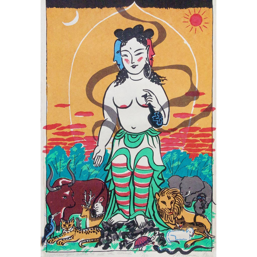 Goddess Gave Name to All Animals